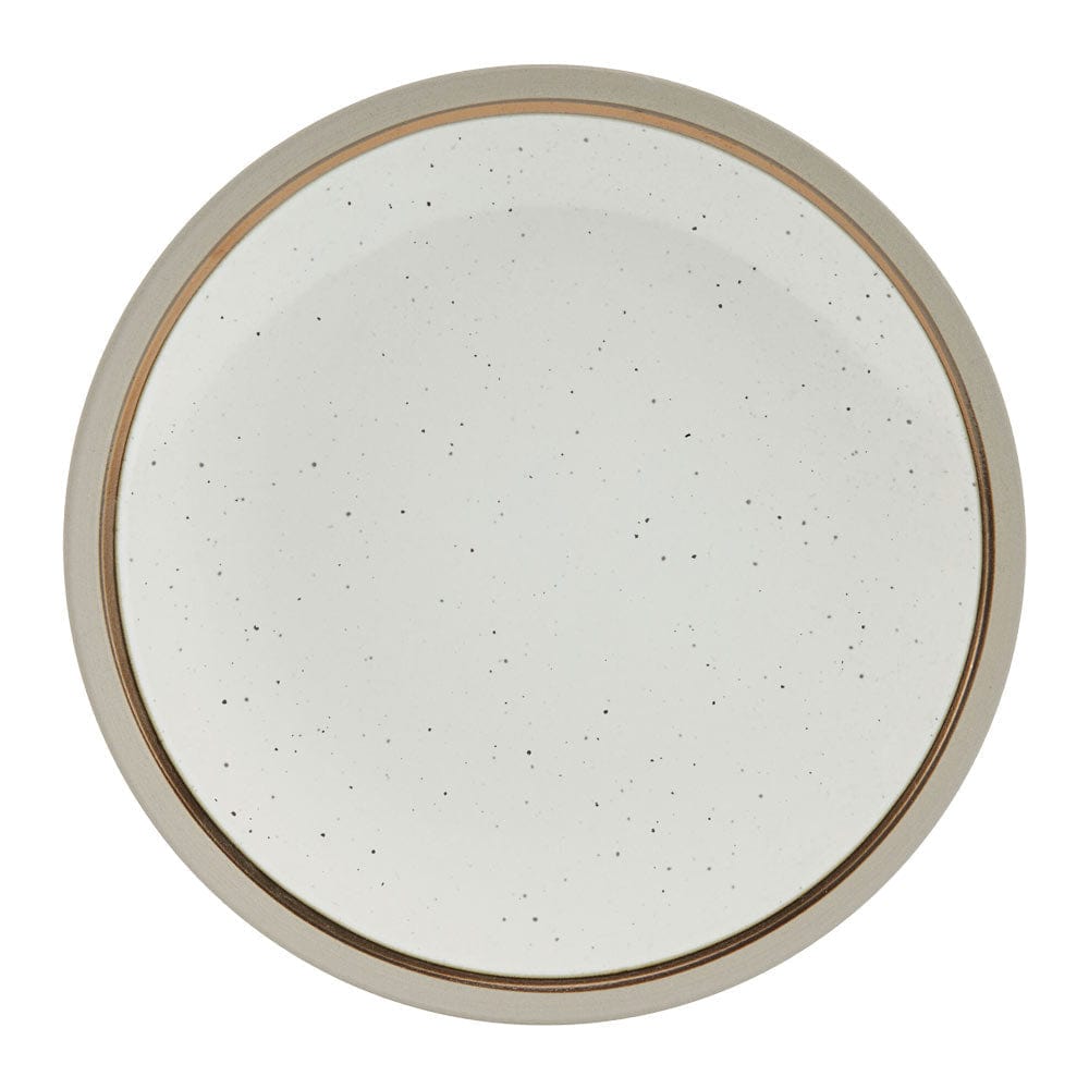 Ezra Taupe 16 Piece Dinnerware Set, Service for 4