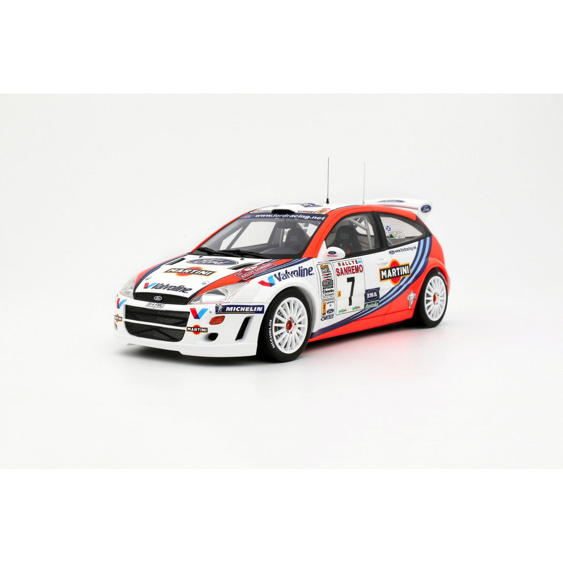 Ford Focus WRC Rallye San Remo 1999 1/18 OTTOMOBILE OT1239