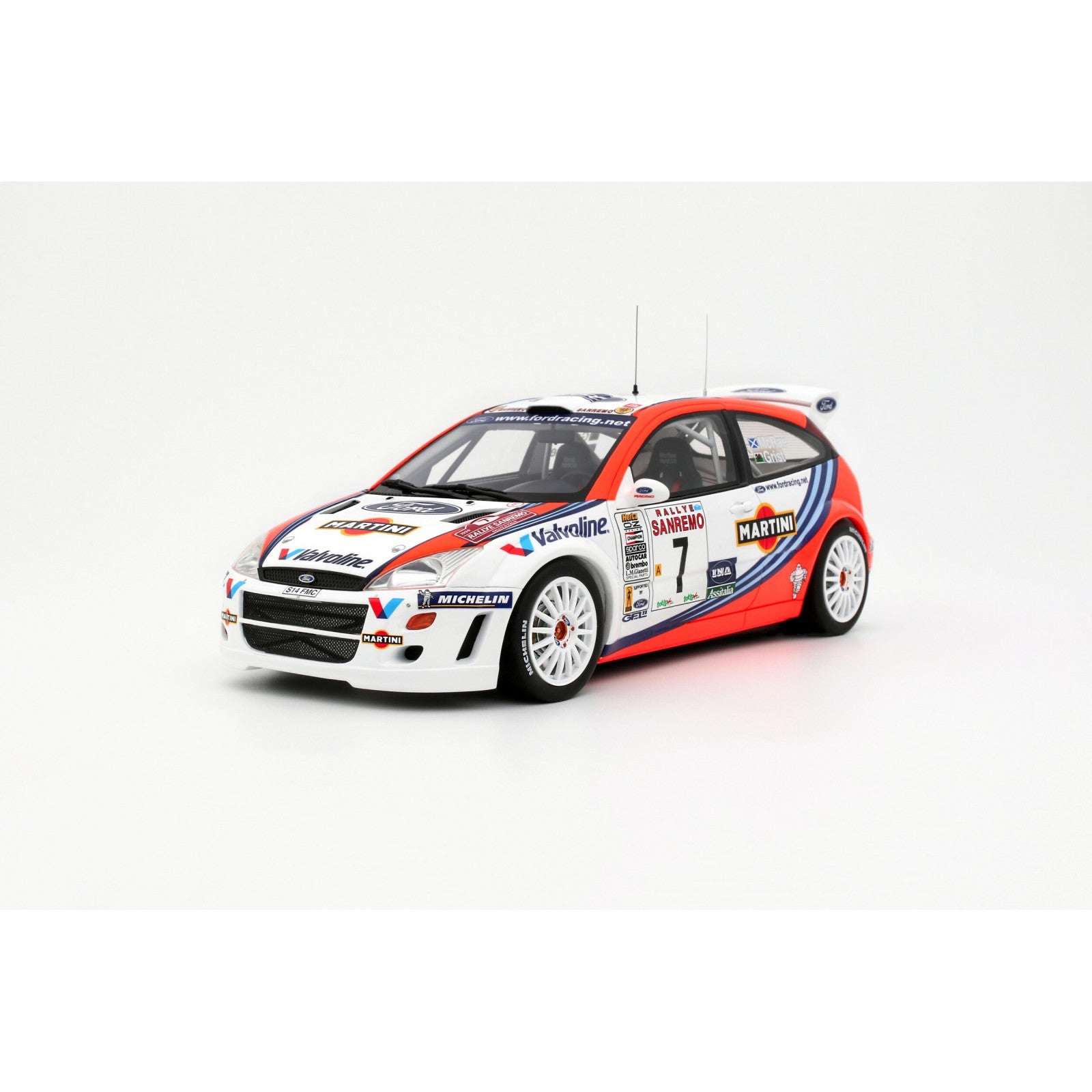 Ford Focus WRC Rallye San Remo 1999 1/18 OTTOMOBILE OT1239
