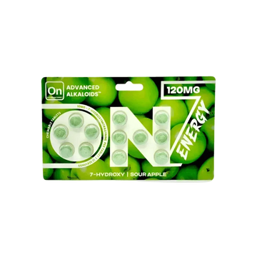 On7 12ct 7OH Sour Apple Tabs 10mg Per Tablet - Seven Tech