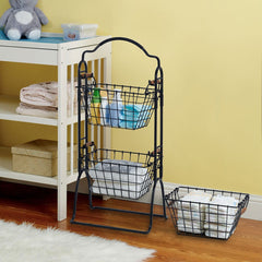 Pacific 3 Tier Adjustable Standing Storage Rack