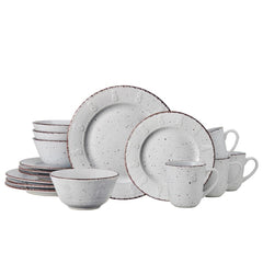 Pineapple 16 Piece Dinnerware Set, Service for 4