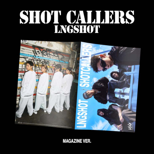 LNGSHOT - SHOT CALLERS / Magazine Ver. (Large package!)