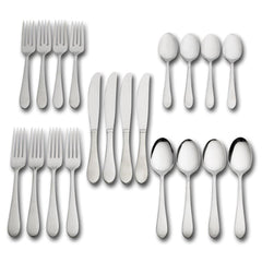 Salisbury Satin 20 Piece Flatware Set, Service for 4