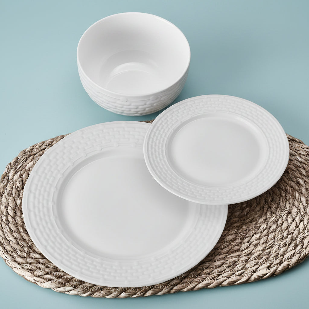 Sonya 24 Piece Dinnerware Set, Service for 8