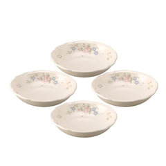 Tea Rose Individual Pasta Bowls, Set of 4