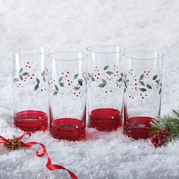 Winterberry® Set of 4 Cooler Glasses