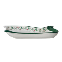Winterberry® Sleigh Serve Dish